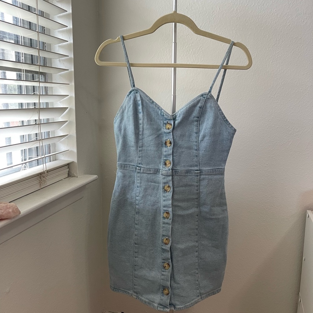 Denim dress